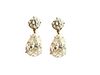 12.32ct Pear Shape And Diamond Earrings