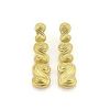 Tiffany & Co SPIRO 18k Yellow Gold Spiral Earrings