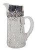 Sterling Silver 925 Crystal Water Pitcher