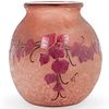 Francois-Theodore Legras (1839-1916) Glass Vase