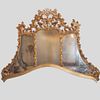 Large Gilded Wood Rococo Mirror