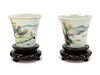 Sixteen Famille Rose Porcelain Covered Tea BowlsAverage diam 4 1/4 in., 10.8 cm.