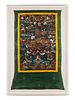 A Tibetan ThangkaHeight 27 x width 18 in., 68.6 x 45.7 cm.