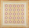 Two pieced quilts, ca. 1900, etc.