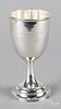 Silver goblet, dated 1864