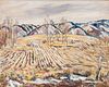 Elisabeth Spalding
(American, 1868-1954)
Plowed Fields. Wide Acres., 1938