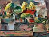 Lynn Wolfe
(American, 1917-2019)
Houses, 1947