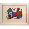 Joan Miro (Catalonia,1893-1983) Signed Lithograph