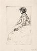 James Abbott McNeill Whistler
(American, 1834-1903)
Bibi Lalouette, 1859