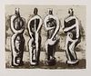 Henry Moore
(British, 1898-1986)
Four Standing Figures, 1978