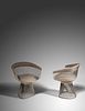 Warren Platner (American, 1919-2006) Pair of Side Chairs, Knoll, USA