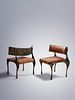 Paul Evans (American, 1931-1987) Pair of Sculptured Metal Lounge Chairs, Model PE-117, Paul Evans Studio for Directional, USA
