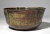Large studio pottery bowl by John Glick