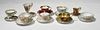 Porcelain teacups and saucers inc. Ainsley & others