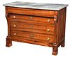 Classical Marble Top Commode