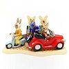 ALL FUELED UP DB362 - ROYAL DOULTON BUNNYKINS TABLEAU