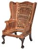 Rare Southern Chippendale Mahogany Easy Chair