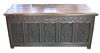 17th CENTURY ENGLISH CARVED OAK CHEST CHRISTIE'S