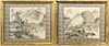 Pair of Chinese Landscape Scenes