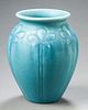 Rookwood Pottery Blue Matte Vase.
