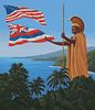 David Paulley (B. 1931) "Hawaii Statehood"
