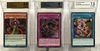3 YuGiOh 2017 1st Ed. Holo BGS Trading Card Group