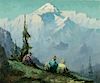 Eustace Ziegler (1881-1969), Three Mountaineers
