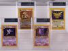 4PC 1999 Pokemon Fossil 1st Ed BGS 8.5 Holo Group