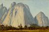 Albert Bierstadt (1830-1902), Cathedral Rocks – Yosemite Valley