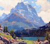 Edgar Payne (1882-1947), Shadowed Peaks