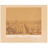 Briquet, Abel. Mexique. Mexico, Panoramic view. Mexico, ca.1887. Albumen photograph, 7.7 x 9.9" (19.6x25.2 cm). On cardboard.