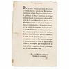 Beristain, Josef Mariano. Comunicación Informando sobre la Excomulgación del Cura de Nopala José Manuel Correa. Méx, 1811.