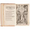 Raleigh, Walter. The History of the World. London: printed [by William Stansby] for Walter Burre, 1617.  fo., fr...