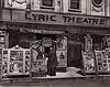 BERENICE ABBOTT (1898–1991) ‘Lyric Theatre, 100 Third Avenue’, (from the ‘Retrospective 1930-1960 Portfolio’), New York 1936