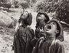 BARBARA MORGAN (1900–1992) ‘Children singing in the rain’, Camp Treetops 1950