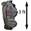 Palace Sized Chinese Wooden Carving of Guanyin