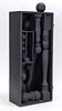 Louise Nevelson Black Wood Assemblage Sculpture
