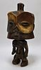 African Tribal Carved Wood Effigy Figure Statue