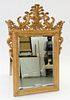 French Styled Gilt Carved Wood High Style Mirror