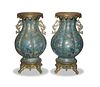 Pair of Chinese Cloisonne Vases, Early-19th Century