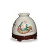 Chinese Wucai Water Coupe, 19th Century