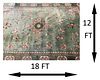 Palace Sized Chinese Ming Carpet