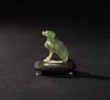 Small Chinese Jadeite Carved Dog, 19th Century