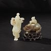 l2 Chinese Jade Carvings of Figures, Ming to Qing