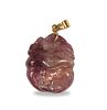 Chinese Pink Tourmaline Pendant with Fruit, 19th Century