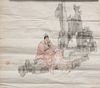 Chinese Painting of Mifu with Rocks, Ren Xun