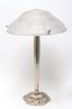 Sabino Attib. Art Deco Frosted Glass Table Lamp