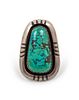 Julian Lovato
(KEWA, b. 1922)
Sterling Silver and Turquoise Ring