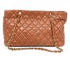 Chanel Quilted Lambskin Vintage Tote 1989