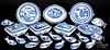 Chinese export blue and white porcelain